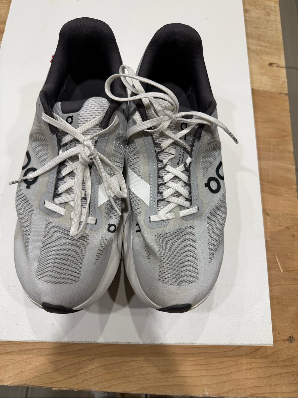 On Running Running women’s Cloudsurfer Next Running Shoes — Light Gray
